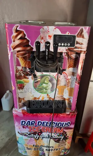 Ice Cream Machine Working in a Perfect Condition