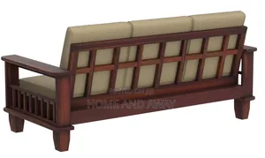 African Wooden 3 Seater Sofa Chairs With Free Delivery