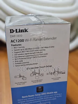Dlink Dual Band Wifi Range Extender Ac1200