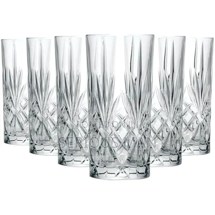 Crystal Highball Glass One Dozen