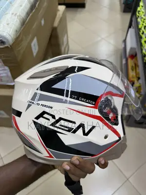 Brand New FGN 77 Creator Dual-Visor Open Face Motorcycle Helmet