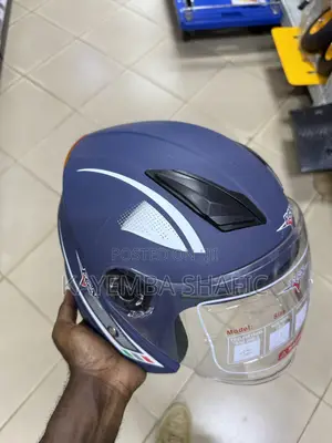 Fgn Open Face Scooter Bike Helmet With Clear Visor