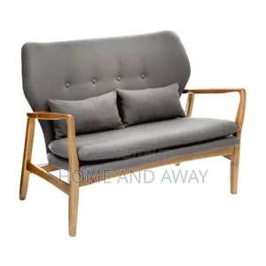 Slim Shady 2 Seaters Wooden Sofa Chairs in Any Colour