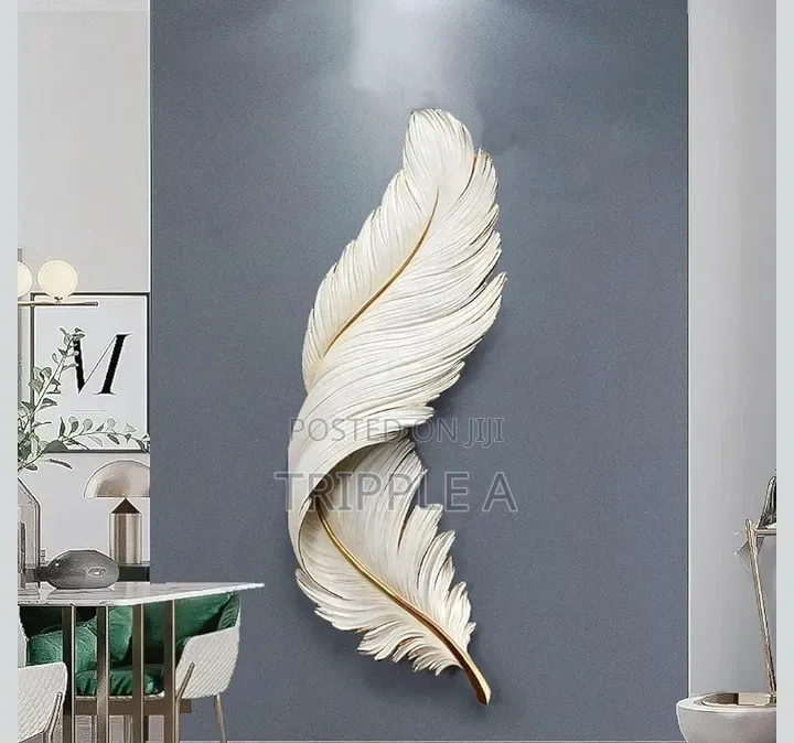 Luxury Feather Home Wall Light