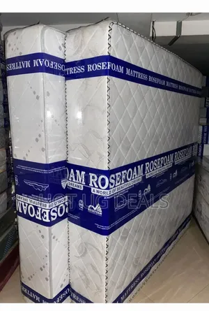 6x6 10inch Rosefoam High Density Mattress - Multicolor