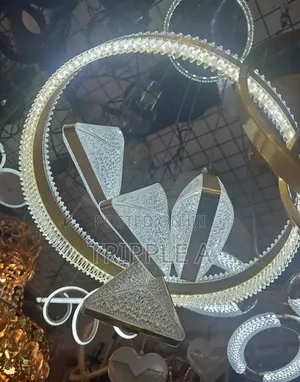 Ring With Triangle Ceiling Light