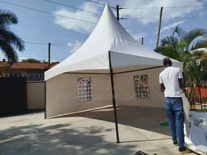 50 Seater Tent Covered Two Side Flaps in Strong Materials