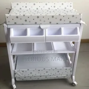 Baby 3-in-1 Diaper Changing Table With Bath Tub Organizer