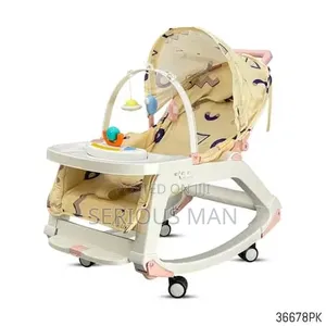5-in-1 Multi-Functional Baby Rocker and Walker