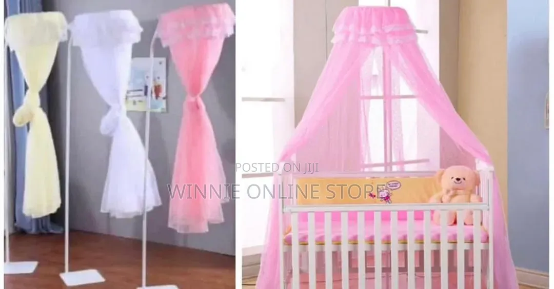 Metallic Stand Baby Cot Net
