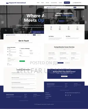 Corporate Website Design (Whatsapp and Email Forwarding Included)