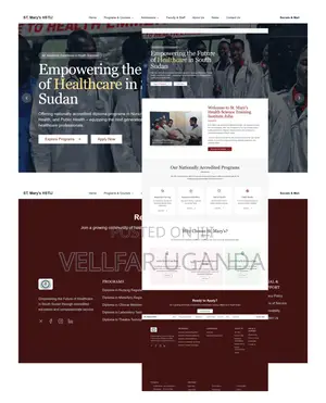 10 Page Web Design for Institutes, Schools, Universities With a CMS