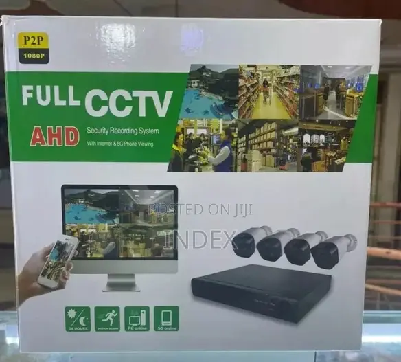 4 Video Surveillance Kit Ahd