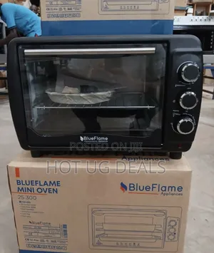 25l Blueflame Oven Without Hotplates - Black