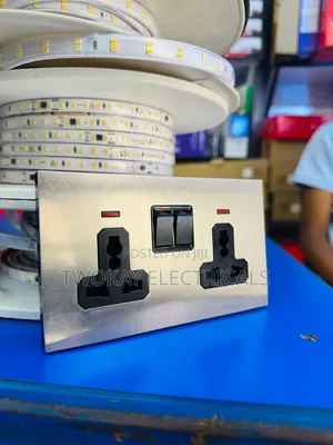 Stainless Steel Double Socket