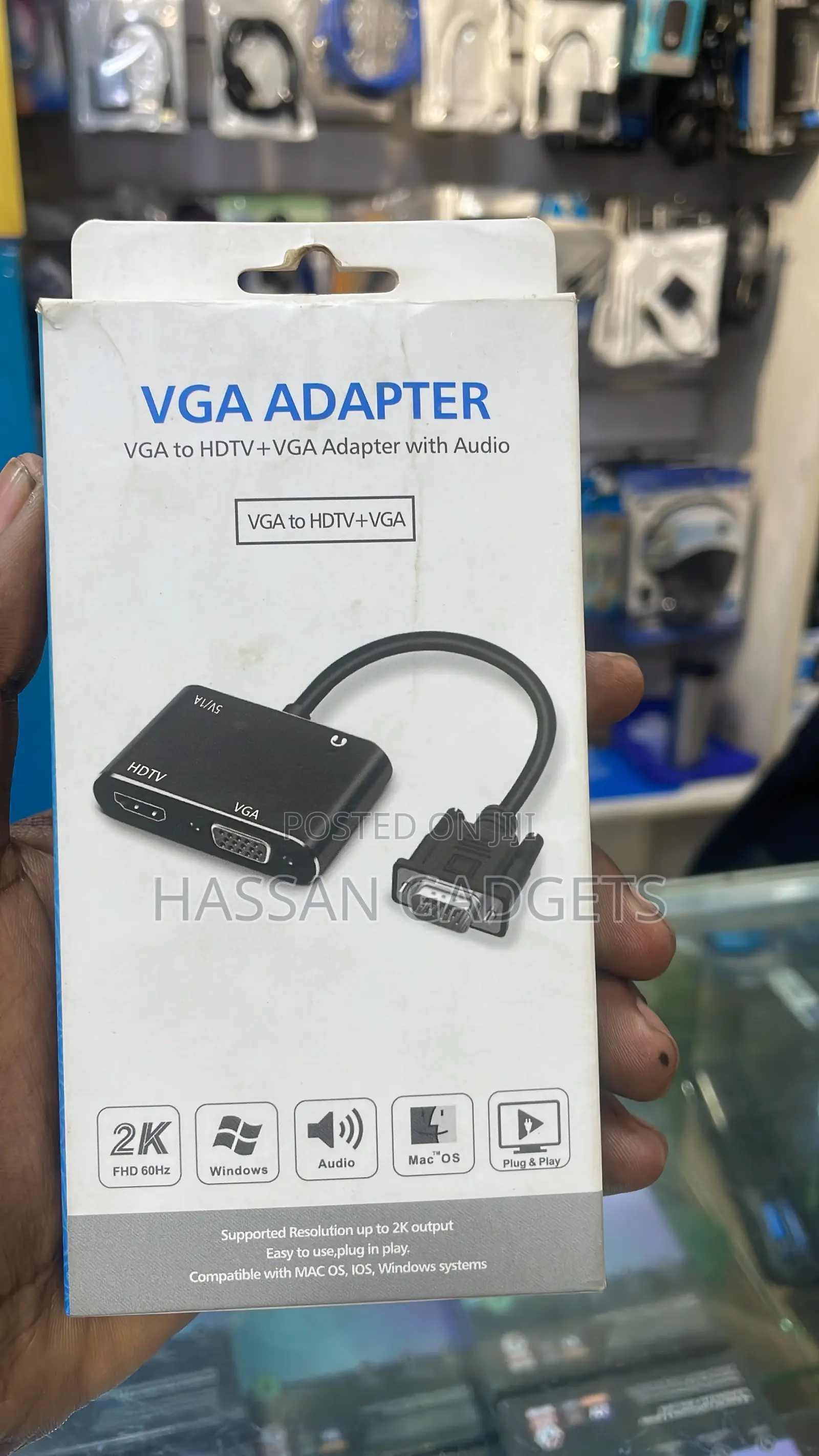 Vga to Hdmi Audio Video Adapter Converter
