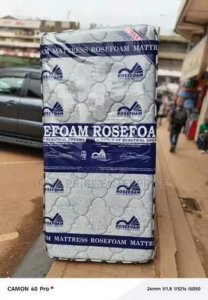 4x6 by 10 Inches. Spring Mattress Double Layer. Rosefoam Mattresses