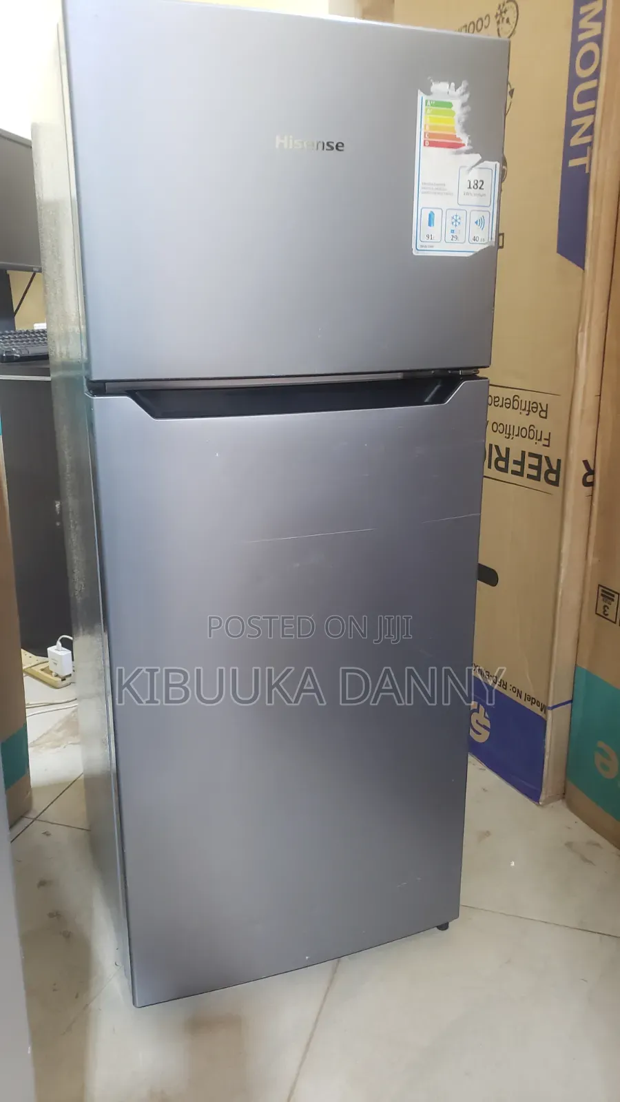Hisence 160 Litres Fridge Double Door