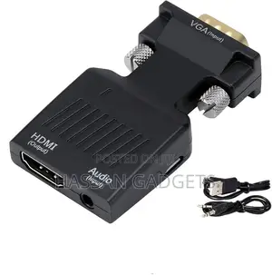 Hdmi to Vga and Audio Adapter