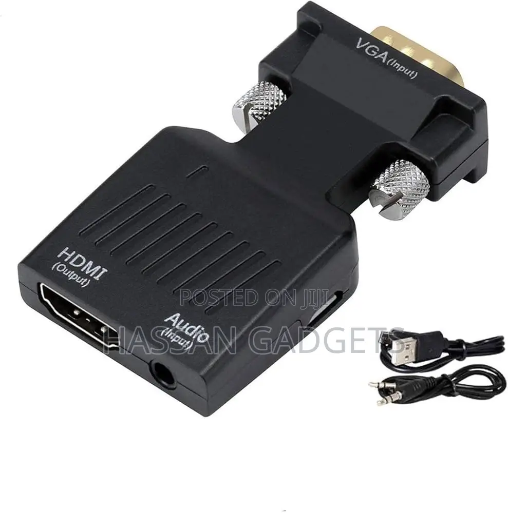 Hdmi to Vga and Audio Adapter