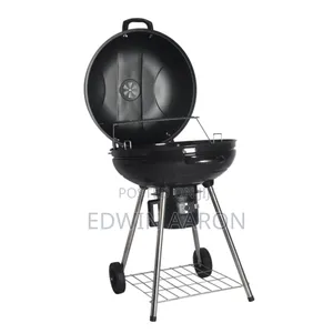 22" Large Sized Round BBQ Charcoal Grill