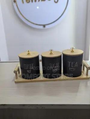 3 Set Tea Spice Storage /Sugar Bowl