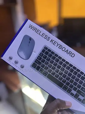 Wireless Bluetooth Rechargeable Keyboard Mouse Ultra-Thin Combo