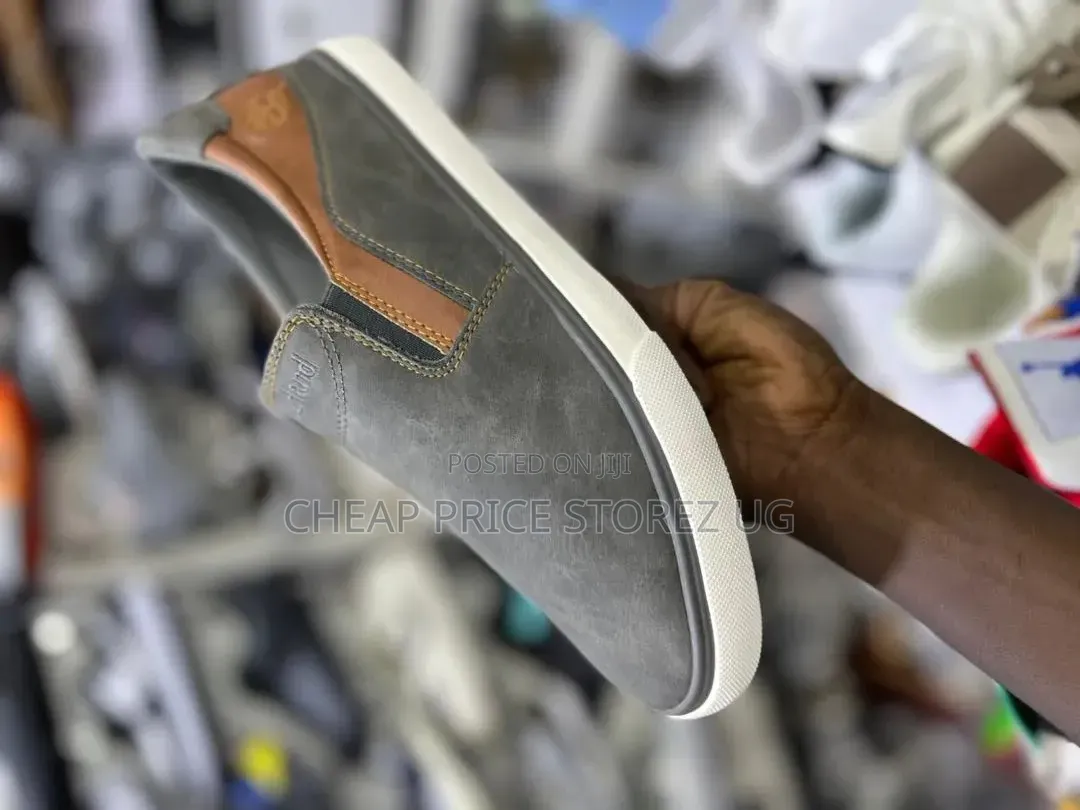 White Sole Gary Leather Shoes Man