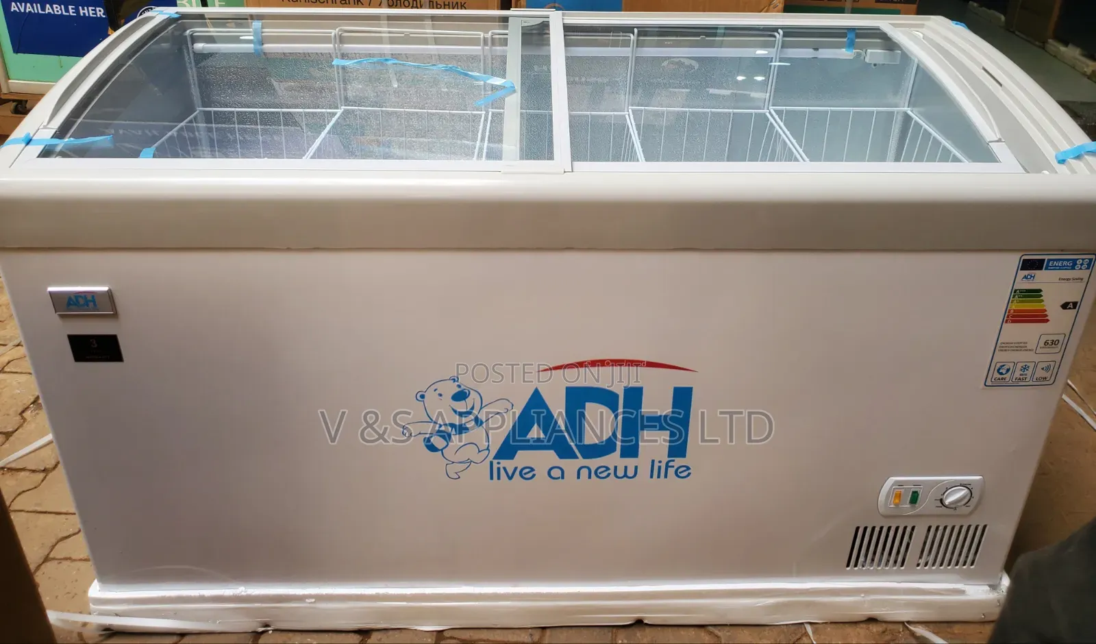 520l Adh Display Chiller Freezer