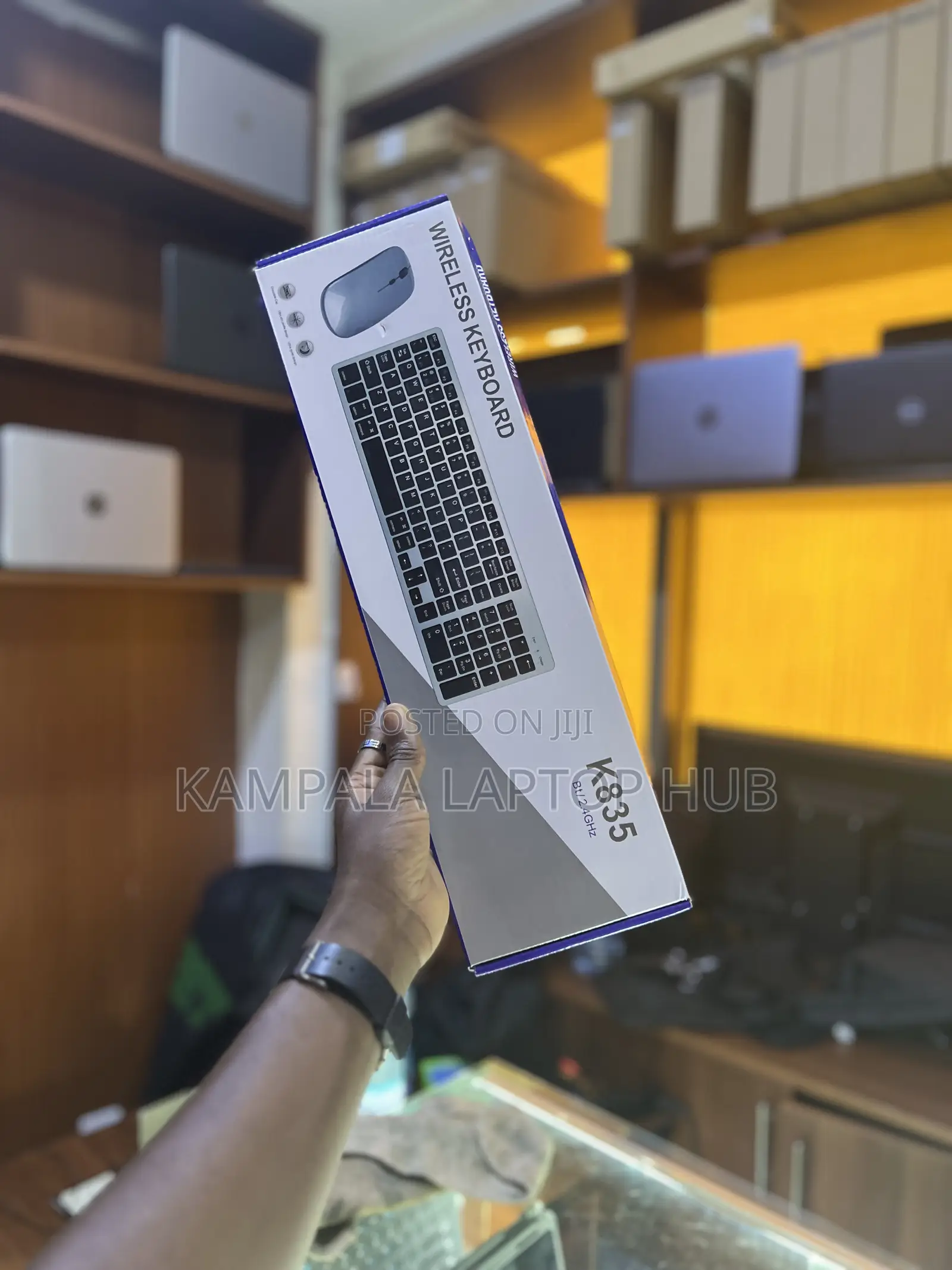 Wireless Bluetooth Rechargeable Keyboard Mouse Combo