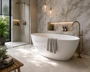Luxury Contemporary Bathroom Marble Vanity Finishing Solutions