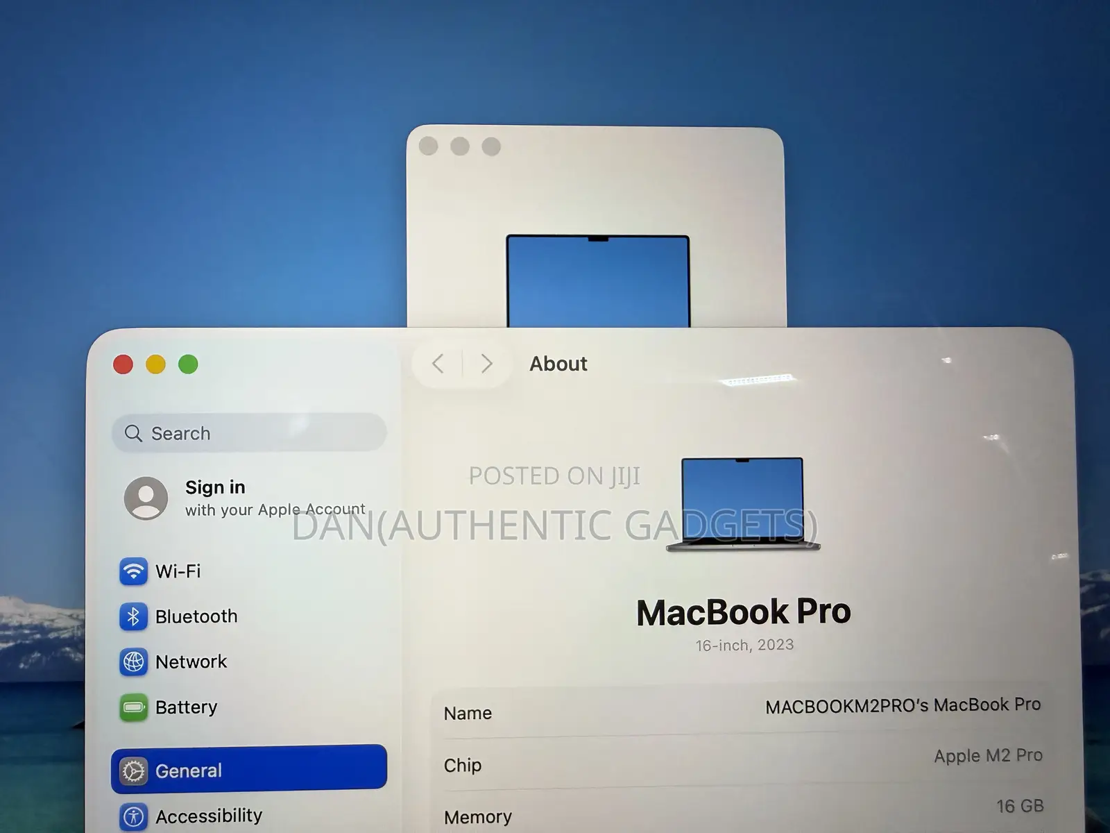 Laptop Apple MacBook Pro 2023 M2 Pro 16-inch 16GB Apple M2 Ultra SSD 1T