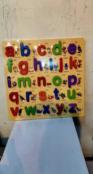 Educational Puzzle Board.