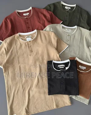 Nice Round Neck With Buttons