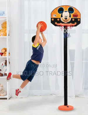 Mickey Mouse Adjustable Shooting Basket Ball Game Set for Kids