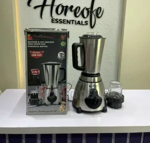 Hoffmans Hm-922 Electric Blender, Grinder in a 2-in-1 Stainless Steel