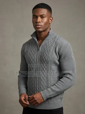 High Quality Quarter Zip Gray