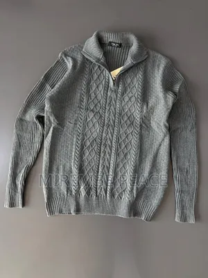 High Quality Quarter Zip Gray