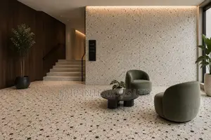 Modern Terrazzo Lobby Interior Design