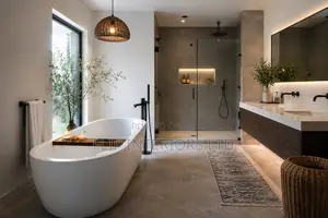 Luxury Spa-Inspired Bathroom Interior
