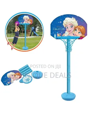 Disney Frozen Adjustable Shooting Basket Ball Game Set