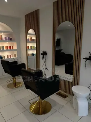 New Salon Cabinets and Customized Salon Set-Up Interiors