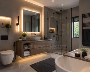 Contemporary Spa-Inspired Bathroom Design