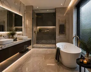 Premium Marble Bathroom Interior Design