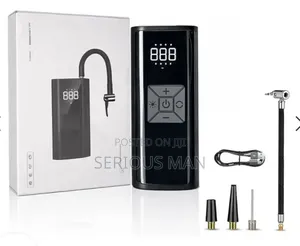 Digital Tire Inflator/ Air Compressor Rechargeable