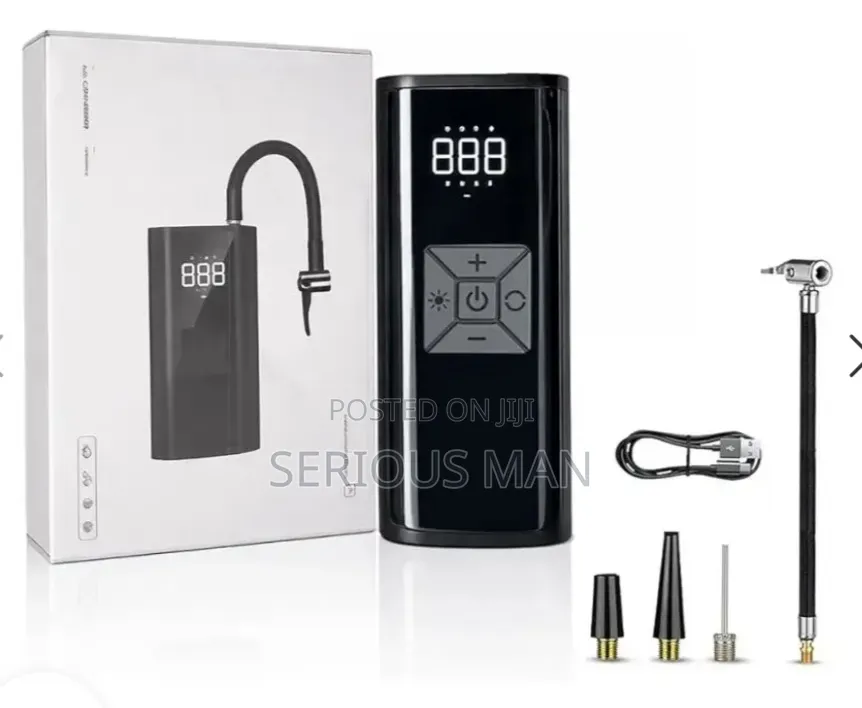 Digital Tire Inflator/ Air Compressor Rechargeable