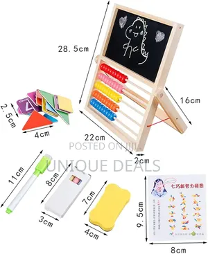 Abacus Stand,Multi-Functional Wooden Abacus