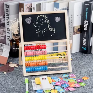 Abacus Stand,Multi-Functional Wooden Abacus