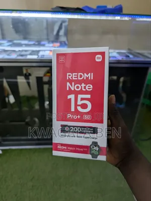 New Xiaomi Redmi Note 15 Pro+ 512 GB Black