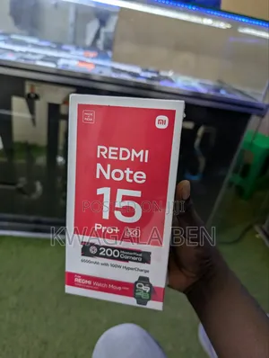 New Xiaomi Redmi Note 15 Pro+ 512 GB Black
